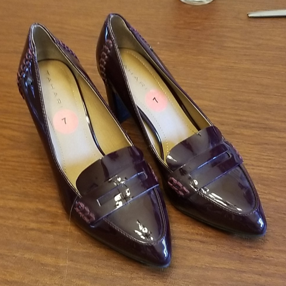 Tahari Tulah Marion Patent Leather Heels